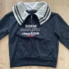 lovetoxic セーラー襟トレーナー 140 s