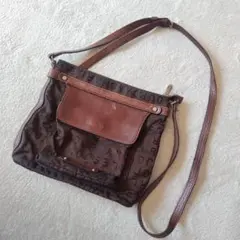 CHARLES JOURDAN ショルダーバッグ ダークブラウンのサムネイル