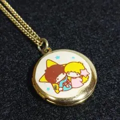SANRIO キキララ ネックレス ロケットペンダント 1976 昭和レトロ