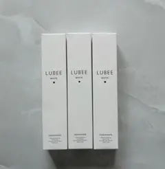 LUBEE ルビー ホワイト 3本 歯磨き粉 ホワイトニング