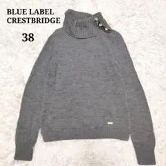 BLUE LABEL CRESTBRIDGE ウール オフタートルネックニット