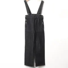 JOURNAL STANDARD サスペンダーデニムパンツ　サロペット　黒　36