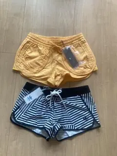 ステラマッカートニー イエロー とアディダス ショーツ セット