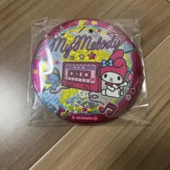 My Melody キラキラBIG缶バッジ2