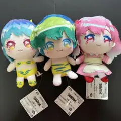うる星やつら Kirameltyぬいぐるみ 3種 ラム テン ラン キラメルティ