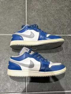 Nike Air Jordan 低トップ スニーカー 青/白