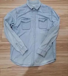 ZARA　デニムシャツ