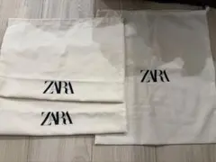 ZARA 巾着　布　3点セットのサムネイル