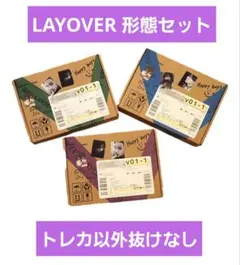 BTS V テテLAYOVER 3形態セット トレカなし