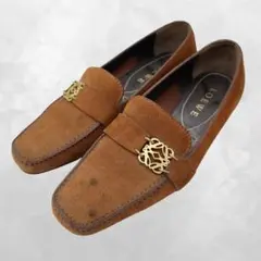 ロエベ LOEWE MOCASIN MUJEL スエード ローファーのサムネイル