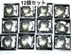 鬼滅の刃 柱展 限定 KV マット缶バッジ 時透無一郎 12個 まとめ売り