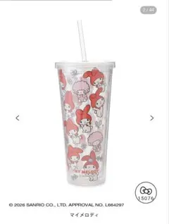 ★新品未使用♪サンリオハウス♪マイメロ・マイスィートピアノ・クリアタンブラー★