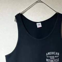 90s USA製 フルーツオブザルーム タンクトップ モーターカルチャーのサムネイル
