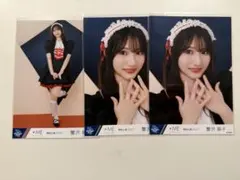 蟹沢萌子 ノイミー 生写真 セミコンプ カフェ楽園 メイド衣装 ヨリ