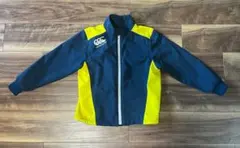 カンタベリー　ウォームアップジャケット ネイビー/イエロー　キッズ120cm