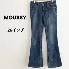 平成ギャル MOUSSY フレアデニム　ローライズ 26 Y2K 00s