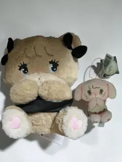 mikko characters ぬいぐるみ＆サンリオコラボマスコット2点セット