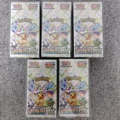 シュリンク付 テラスタルフェスex 未開封 5ボックス ポケモンカード