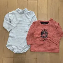 プチバトー　2枚セット PETIT BATEAU