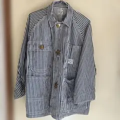 BEAMS BOY ×オアスロウ　カバーオール　ヒッコリー