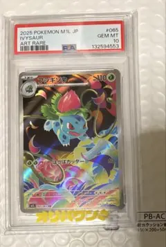 フシギソウ AR MEGA 拡張パック メガブレイブ 065/063 PSA10 - メルカリ