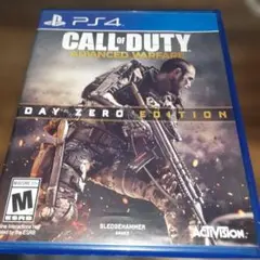 ポ【動作確認済】コールオブデューティ アドバンスドウォーフェア 海外版【ＰＳ４】