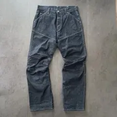 ANDER HUNK 13オンスディビジョンデザインバギーデニム リベット 