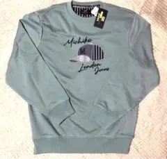 MICHIKO LONDON JEANS ミントグリーン トレーナー M 新品