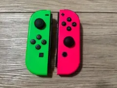 ■動作確認済■Joy-Con■純正■ネオングリーン／ネオンピンク■