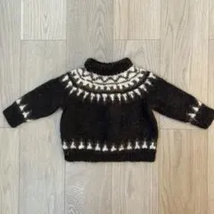 ノルディック柄 vintage ニット