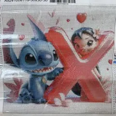 ★【早い者勝ち‪☆】スティッチ ダイヤモンドアートキット 30x30 cm