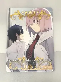fate grand order コミック　アニメイト　特典　カード　マシュ