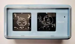 【美品】奈良美智 フリップ時計 WALK ON QT-30 ブルー