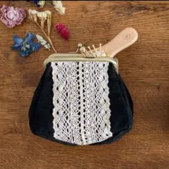 がま口ポーチ ポーチ