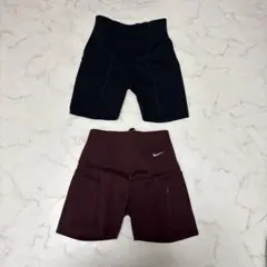 新品 Nike ハーフパンツ 黒・ワインレッド　まとめ売り