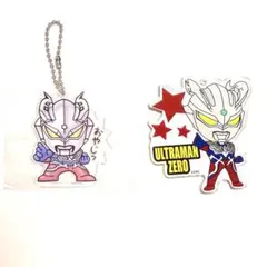 ウルトラマンゼロ アクリルキーホルダー 2個セット