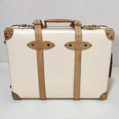 【良品】グローブトロッター　サファリ　キャリーケース　2輪　アイボリー　鍵付きのサムネイル