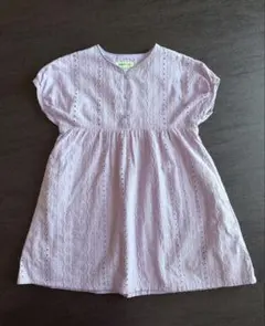 BEAMS mini キッズ ワンピース 110cm パープルのサムネイル