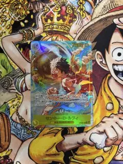 ルフィ　シークレット　パラレル　ワンピースカード　神の島の冒険