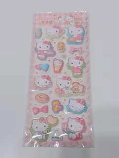 【正規品】ハローキティ ぷくぷくシール　マシュマロシール　ぷっくり