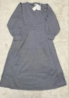 grove 千鳥格子柄 ワンピース Lサイズ 新品