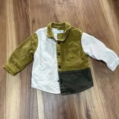 ZARAコーデュロイ カラーブロック アウター 95cm