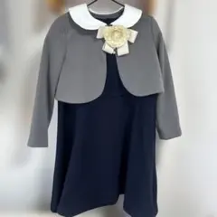 フォーマルドレス ジャケット付き グレー・ネイビー　キャサリンコテージ　110