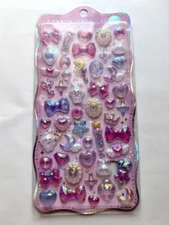 正規品　ボンボンドロップシール　ほうせきボンボン　チュルキラ　うさぎ　ピンク