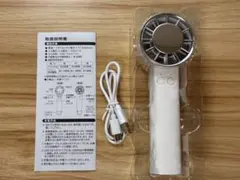 カラビナ付 冷却プレートファン ハンディファン 本体