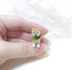 モールアート 小さな柴犬