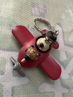 ウォレスとグルミット グルミット＋戦闘機 フィギュア キーホルダー