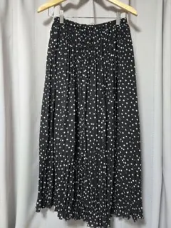 新品☆URBAN RESEARCH DOORS☆ドットプリーツスカート