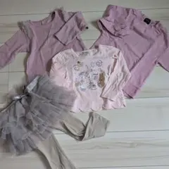 女の子　90cm　トップス　ピンク　プティマイン　PupilHouse