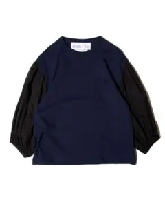 dahl'ia エフシーイー　コラボ　ネイビー バルーンスリーブ トップス